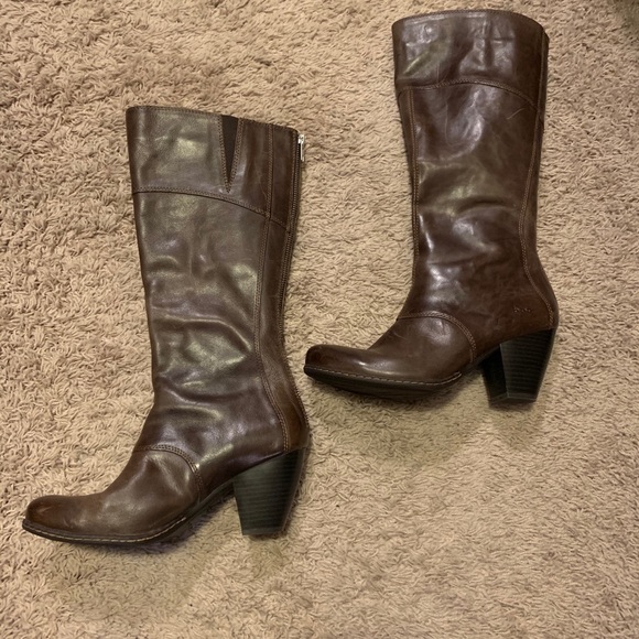 BOC LEATHER BOOTS - Picture 2 of 4